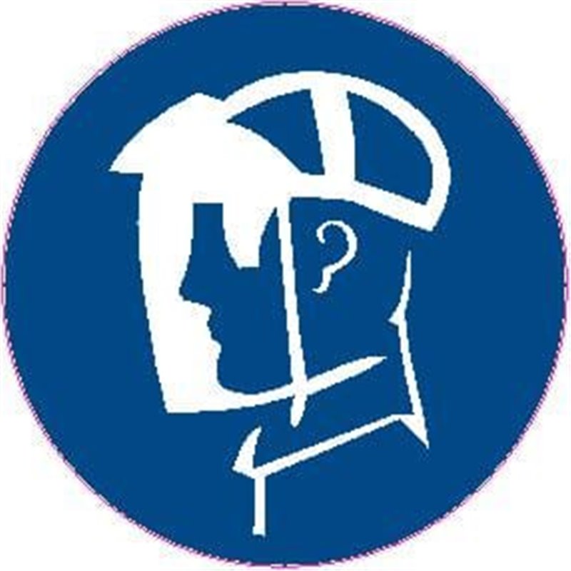 MAND PICTOGRAM FACE SHIELD