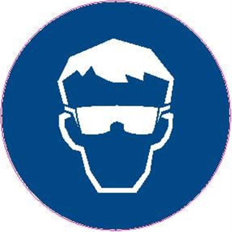 MAND PICTOGRAM SAFETY GOGGLES