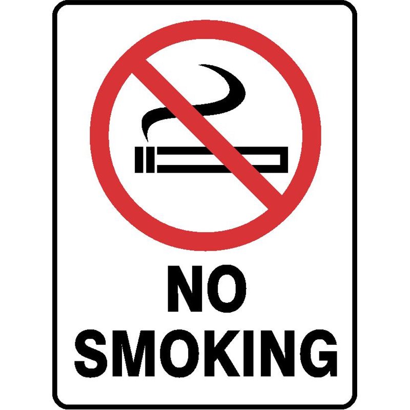 PROHIBITION NO SMOKING