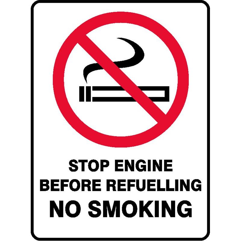 PROHIB STOP ENG BEFORE REFUEL