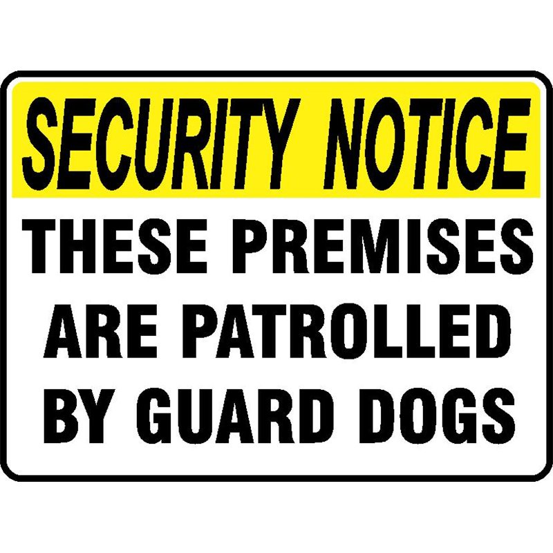 SEC NOTICE GUARD DOGS