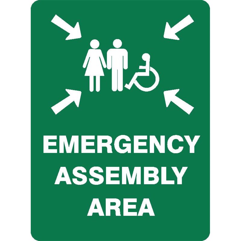 EMERGENCY ASSEMBLY AREA DISABLED