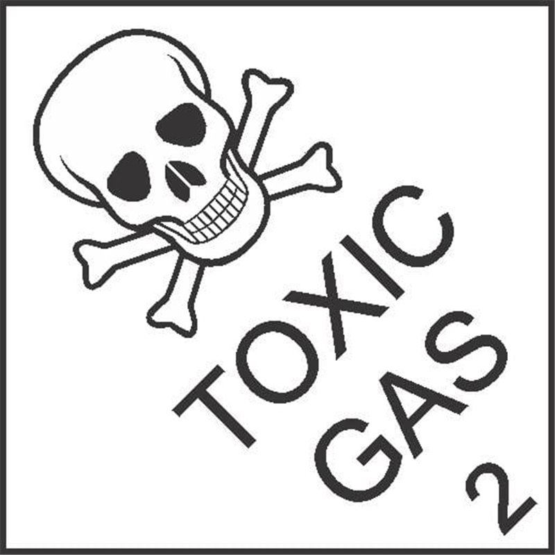 DANGEROUS GOODS TOXIC GAS 2