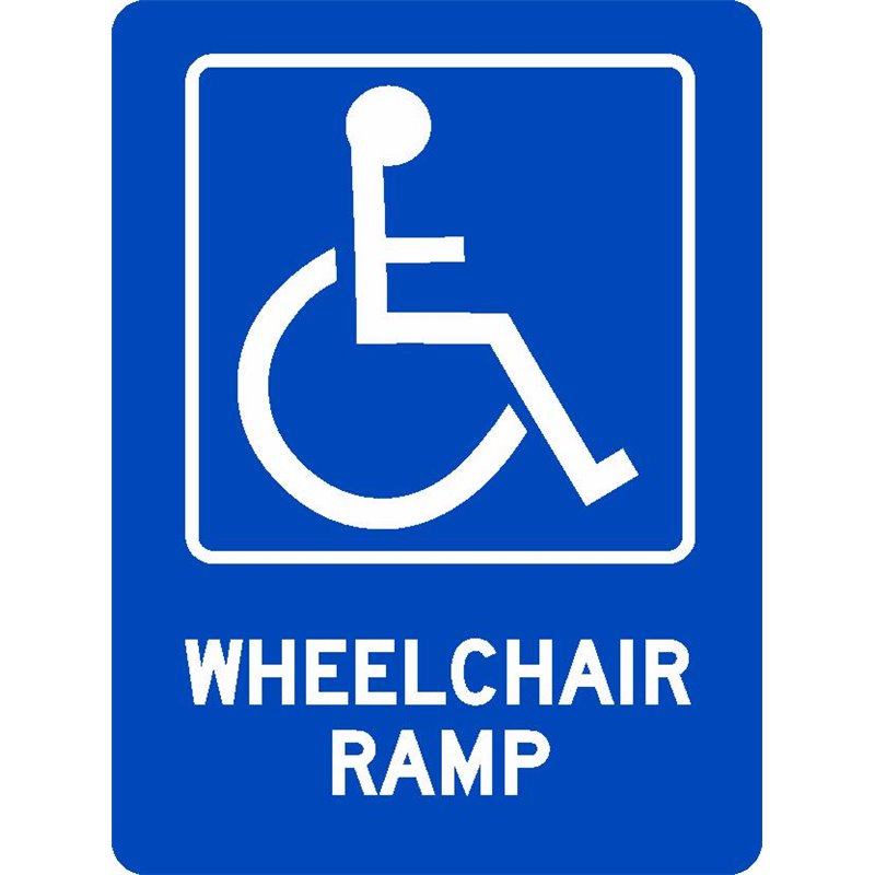 ACCESIBLE DISABLED WHEELCHAIR RAMP