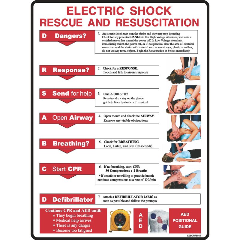 CPR ELECTRIC SHOCK RESUSCITATION