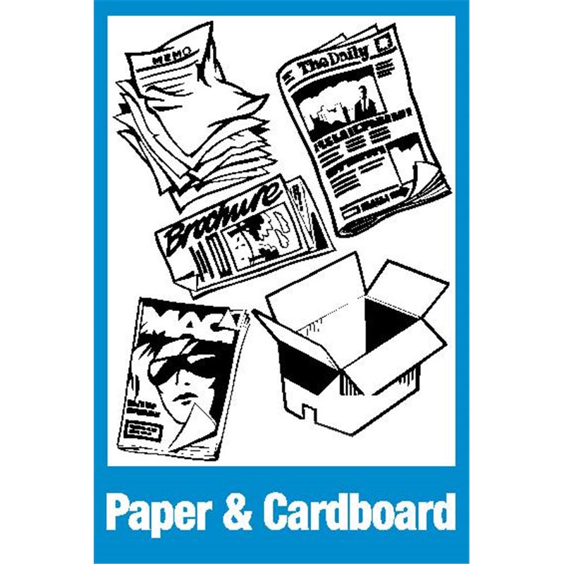 RECYCLE PAPER AND CARDBOARD