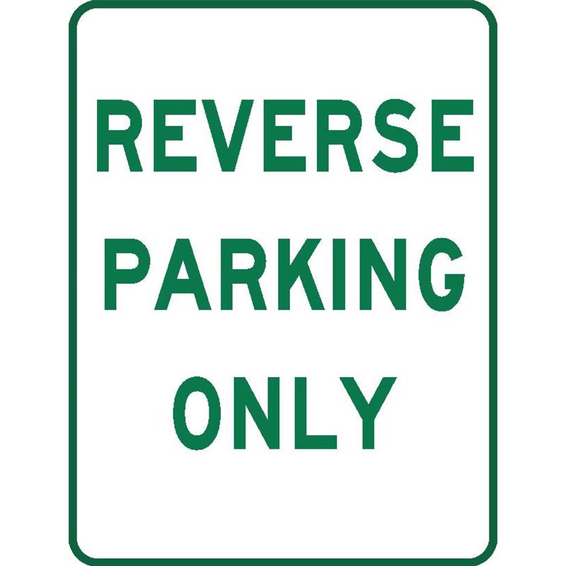 PARKING REVERSE PARKING ONLY